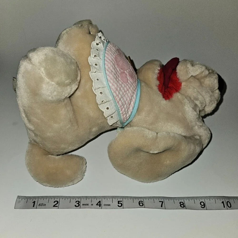 VTG Wrinkles 6307935 GANZ Puppy Dog Plush 10